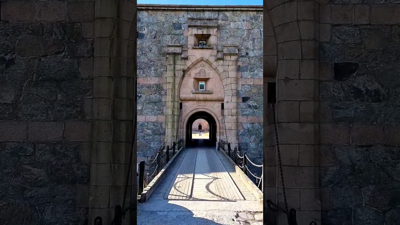 Посещение старой крепости 🇳🇴
