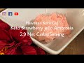 Keto strawberry jello ambrosia hawaiian keto girl