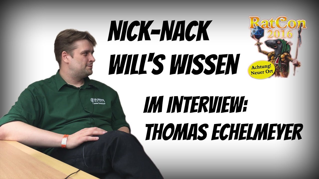 Tom Nack Thomas Echelmeyer - Nick-Nack will's wissen - YouTube