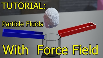 Tutorial - Particle Sim With Force Field - Blender