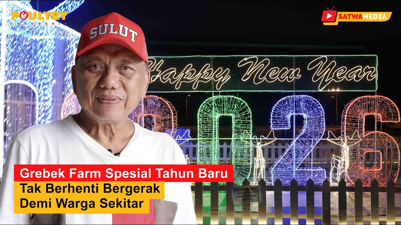 Semangat Tahun Baru 2026! Tokoh Nasional Bangun Peternakan untuk Memenuhi Kebutuhan Sekitar 🚀🐔
