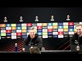 Kjetil Knutsens pressekonferanse etter 2–0 mot Lazio