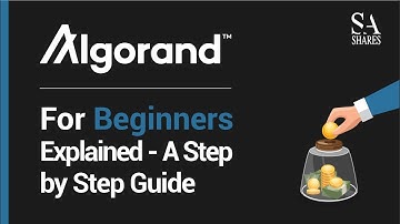 Algorand For Beginners Explained - A Step by Step Guide