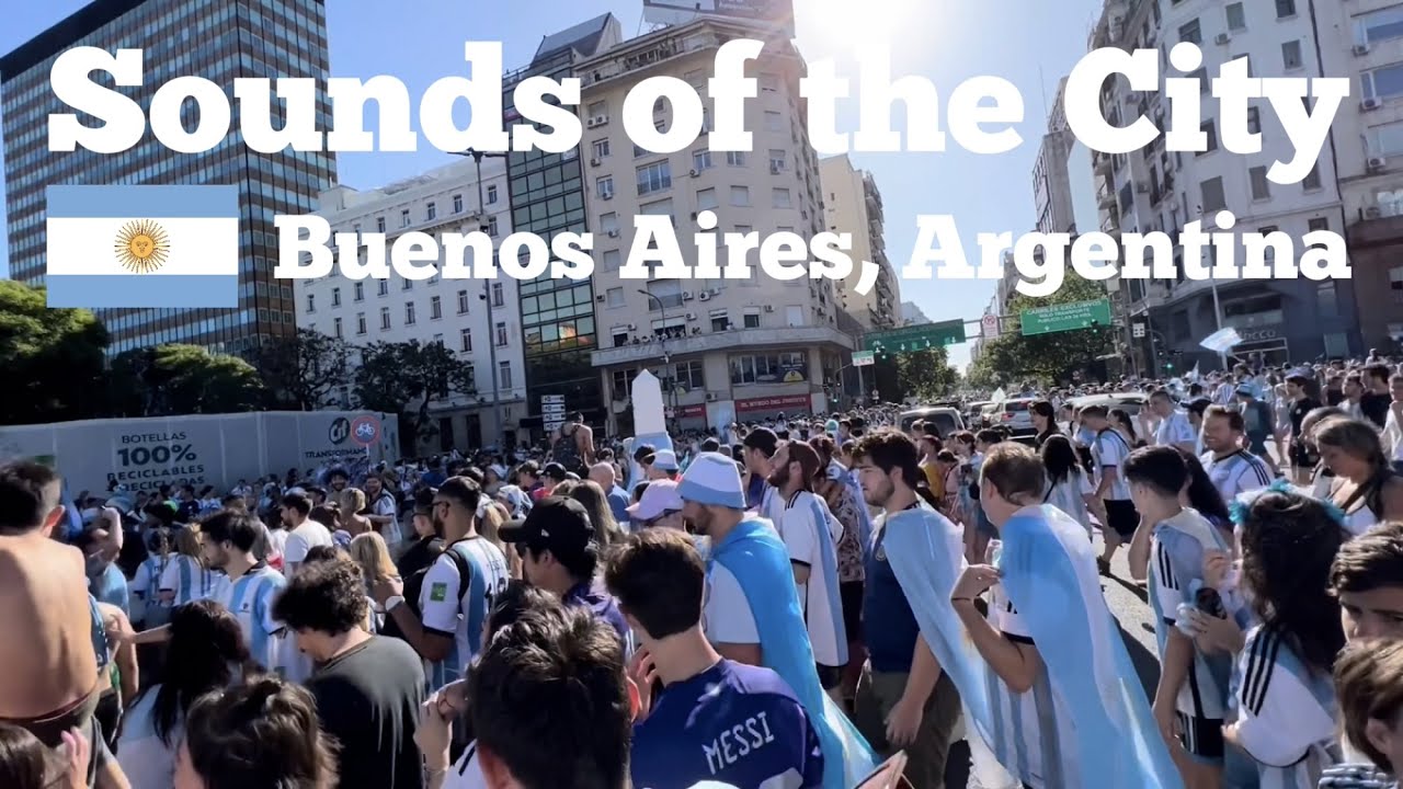 Millions Storm the Streets of Buenos Aires Argentina After Messi's