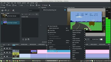 KdenLive video editor for linux Mint & Ubuntu etc tutorial