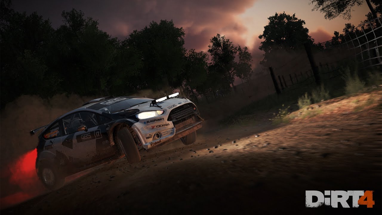 dirt 4 - comendo lama!!!