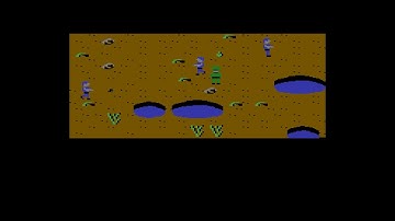 Gunlaw - C16 Commodore 16 game playthrough with commentary and ending