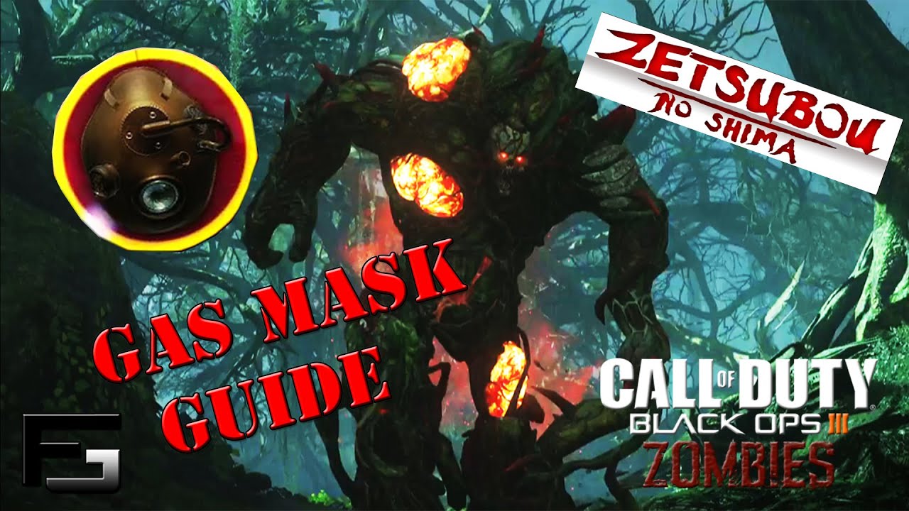 zetsubou, no shima, zombies, tutorial, find, gas mask, parts.