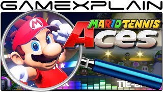 Mario Tennis Aces ANALYSIS - Reveal Trailer (Secrets & Hidden Details!)