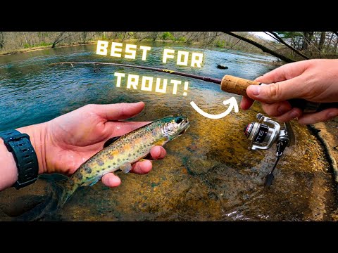 The BEST ULTRALIGHT Rod for Trout Fishing! Okuma Celilo