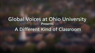 A Different Kind of Classroom (Classroom Etiquette in Various Countries) at Ohio University