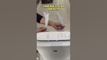 Mở hộp hoa khôi lọc không khí - Sharp Ki-RS50-W