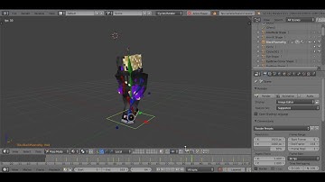 Blender Walk Cycle Test