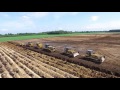 Tiefpflügen EXTREM deep plowing Dozer 5 Raupen ziehen 2,40m TIEF! Komatsu ploughing Awesome HD