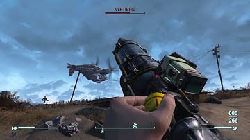 Fallout 4 vertibird attack