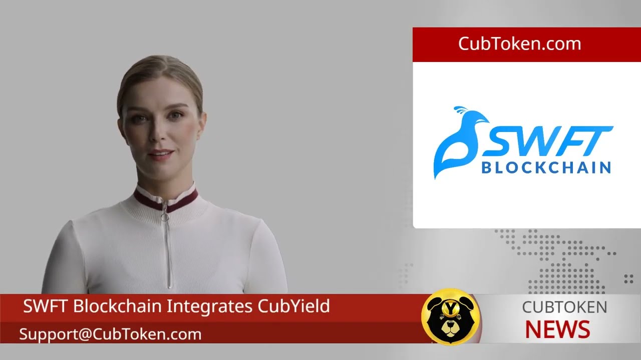The CubToken Project's Binance Smart Chain CubYield (CUBY) NEW LISTING On SWFT All Chain Bridge!