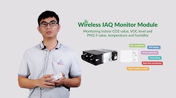 How to Use the Wireless Indoor Air Quality Monitor Module for ERV System