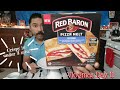 NEW Red Baron Pizza Melt | Pepperoni | Vlogmas Day 11