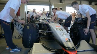 RAW Mclaren F1 Racing at WeatherTech Raceway | Legends Zac Brown Mika Häkkinen Pato O'Ward