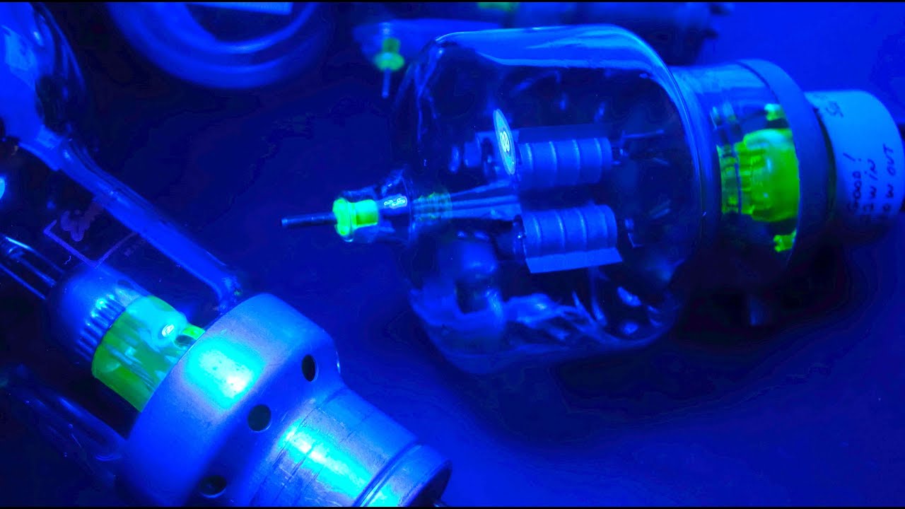 My vintage vacuum tubes are radio-active!