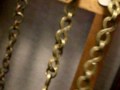 総手彫り真鍮ウォレットチェーン～Brass wallet chain（full-model）～月の華