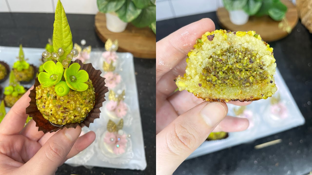 مشوك الباي روايال بالبيستاش وصفة سااهلة و تحمر الوجه مع سعر البيع للحلوجيات