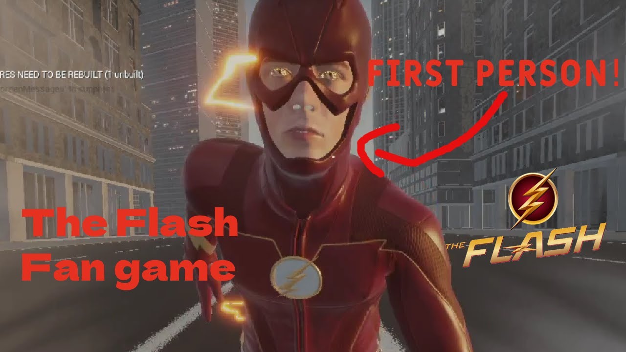 deadline sjækel Konflikt FIRST PERSON Flash Fan Game!! ⚡ (download in desc) - YouTube