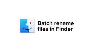 How To: Batch Rename Files