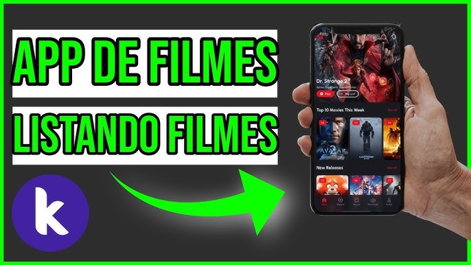 Criar App de Filmes e Séries Design Tela de Filmes 