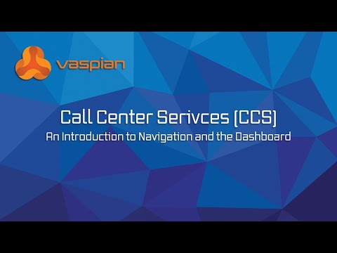 Call Center Services (CCS): Introduction and Navigation