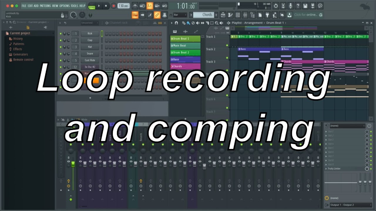 FL Studio Loop Recording and Comping YouTube