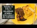 Receita de tournedos de filet com gratinado de batatas e cebolas ao vinho - O Chef e a Chata