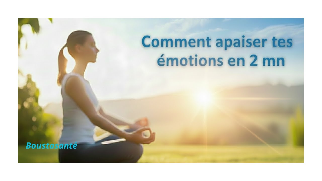 Ton corps sait ce dont tu as besoin pour être calme