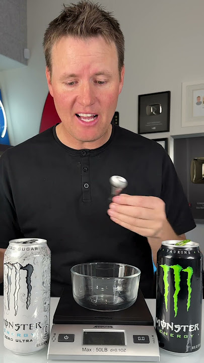 What's inside Monster Energy Drink?