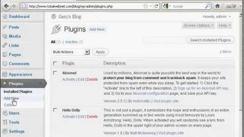 Video 8   How To Install Plugins Automatically