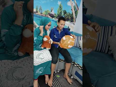  طاطا وفرقعه البلالين مع ماما     مقالب طرائف 
