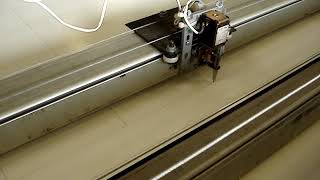 homemade diy cnc plotter cutting bench 1