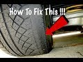 BMW Rear Tire Wear Fix Control Arm Replacement And Wheel Alignment DIY