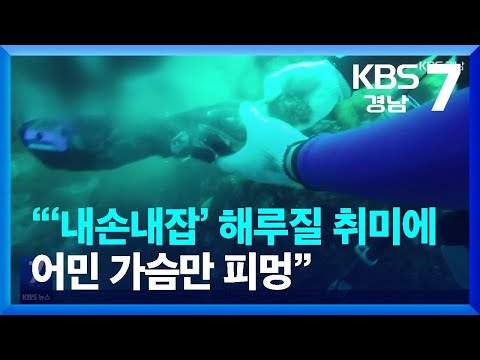 [풀뿌리 언론K] “‘내손내잡’ 해루질 취미에 어민 가슴만 <strong>피멍</strong>” / KBS  2023.09.20.