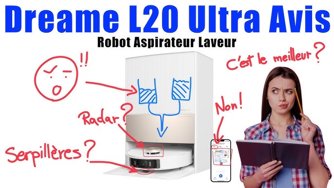 et Boulanger cassent le prix des aspirateurs laveurs robots  DreameBot L20 Ultra et Dreame H12 Pro - Le Parisien