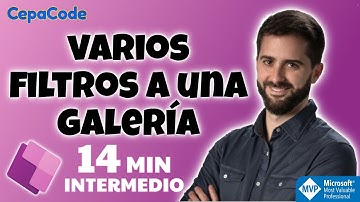 Power Apps - Varios filtros a una galería