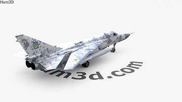Sukhoi Su-24 3D model by 3DModels.org
