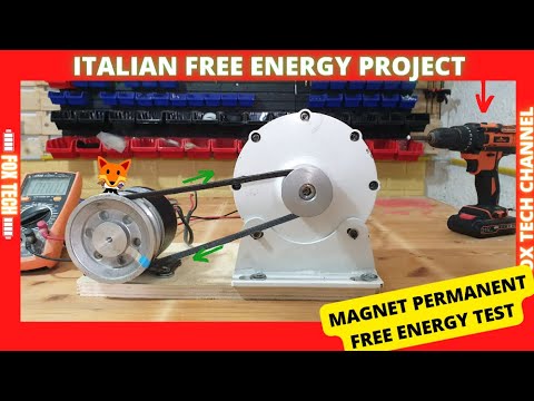 ITALIAN ENERGY PROJECT - PERMANENT MAGNET 600 TO 2KW POWER YouTube