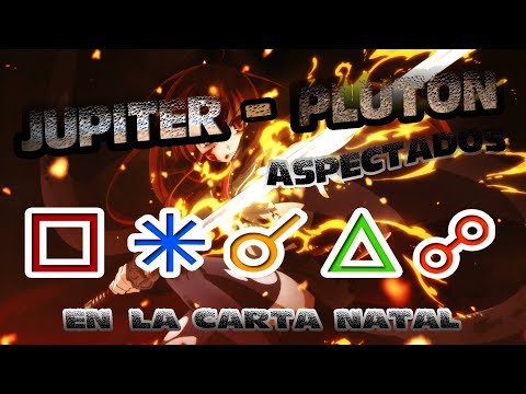 JUPITER - PLUTON ASPECTADOS EN LA CARTA NATAL | *** ZOMBIE OMG! ***