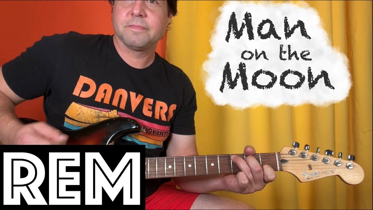 Guitar Lesson: How to play REM's Man on the Moon!