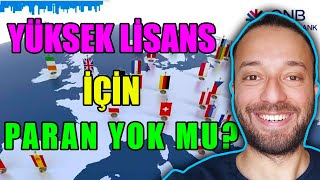 ERASMUS MASTER KREDİSİ NEDİR | YURT DIŞINDA YÜKSEK LİSANS YAPMAK