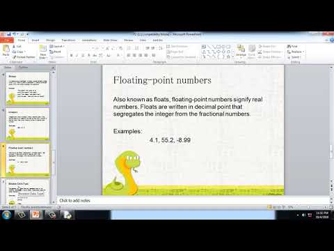 Python 3 Programming Tutorial:  integer, float and boolean