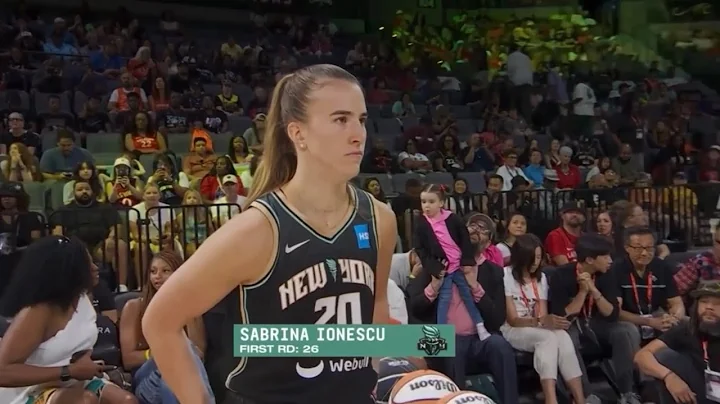 Sabrina Ionescu’s final round in the 2023 WNBA 3 Point Contest