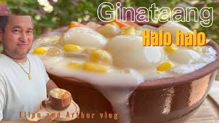 HOW TO COOK EASY GINATAANG HALO HALO AT HOME