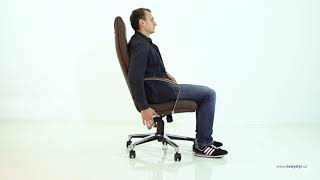 Обзор кресла для руководителя King Nowy Styl